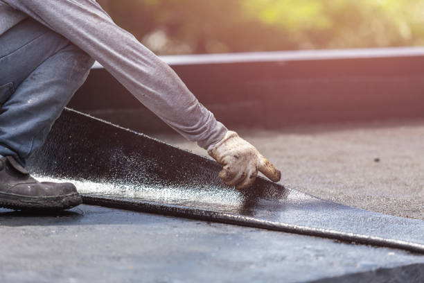 Professional Crawl Space Encapsulation technician working in Zaleski, OH